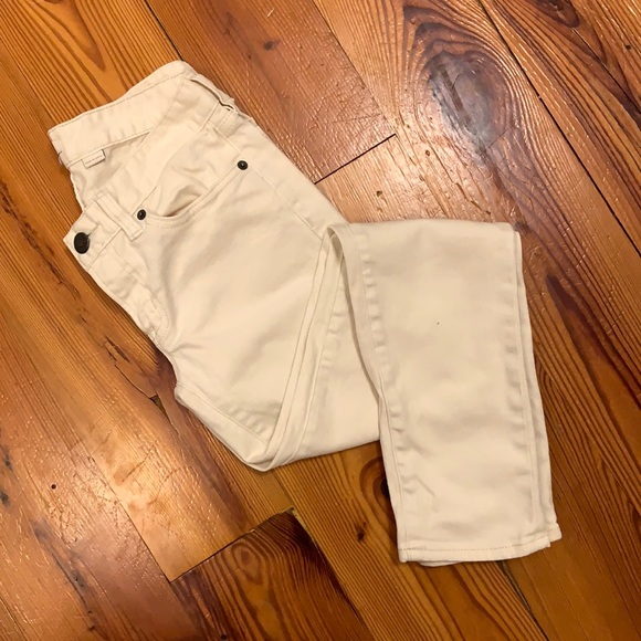 J Crew Stretch Jeans in Off White - Picture 3 of 10